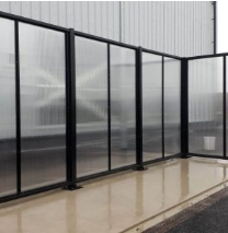 Expertise Manufacturers Of 3mtr Tall Jet Wash Screen For Public Areas In Nottingham