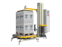 ECO - Friendly Fully Automatic Pallet Wrapper For Clothing And Textile Industries In The UK