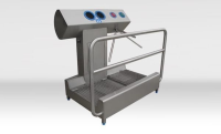 Shoe and Hand Disinfection Stands