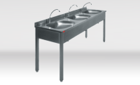 Stainless Steel Multi-Station Sinks