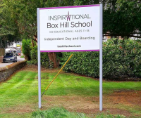 Expert Post Mounted Main Entrance Signs for Schools Suppliers In Surrey