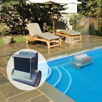Endless Pool Fastlane Pro - Counter Current Units - Swimming Pools Fastlane Unit - deck mount for existing pools - Silver Acyrilic