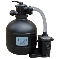iFlo 500mm Sand Filter and 0.75hp Pump with 20" Filter Pack for Swimming Pools