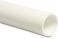 Swimming Pool Pipe - 1.5" Single Length of 1m Solid White Pipe