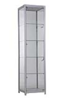 Aluminium Glass Display Cabinet 400X400X1980mm HG Code 99960