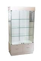 Frameless Display Glass Cabinet 1200X500X1980mm SWT Code 99964