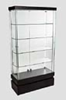 Frameless Display Glass Cabinet 1000X400X1900mm BT4 Code 99833