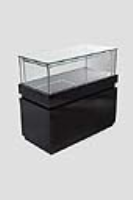 Frameless Display Glass Counters