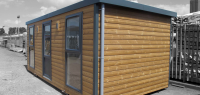 Thermowood & Timber Cabins – Shipping Container Cladding In Ipswich