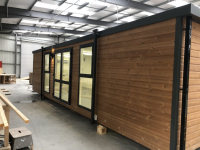 High quality Thermowood & Timber Cabins &#8211; Shipping Container Cladding In The UK