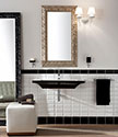 Art Deco Wall Hung Wash Basin &#40;18A&#41;; Choice: 505mm &#45; &#163;420