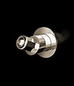 Art Deco Nickel Manual Shower Valve &#40;61NJ&#41;; Choice: Brushed Nickel &#45; &#163;398