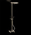 Art Deco Nickel Shower Column &#40;61NN&#41;; Choice: Polished Nickel &#45; &#163;1832