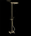Art Deco Brass Shower Column &#40;61BN&#41;; Choice: Polished Brass &#45; &#163;1832