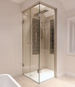 Saloon Frameless Shower Enclosure &#40;69D&#41;; Choice: 900mm &#40;doors&#41; x 600mm &#45; &#163;1285