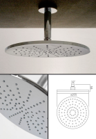 Large Jumbo Round Ceiling Shower Head &#40;77E&#41;