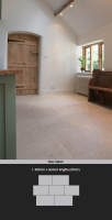 Anjou Limestone Flooring Tiles &#40;95K&#41;; Choice: 400 x 600mm &#45; &#163;55m2