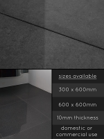 Anthracite Porcelain Floor Tiles &#40;98B&#41;; Choice: 600 x 300mm &#45; &#163;39&#46;00 m2