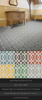 Zagora Moroccan Encaustic Tiles &#40;85E&#41;; Choice: Grey