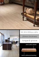 Ash Engineered Wood Flooring &#40;93Y&#41;; Choice: 140mm wide &#45; &#163;66&#47;m2