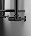 Black Chrome Pipe Sleeve Set &#40;PS7&#41;; Choice: Brushed 300mm &#45; &#163;85