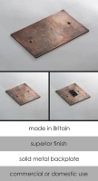 Distressed Copper Other Electrical Fittings &#40;124J&#41;; Choice: Secondary Telephone Socket &#45; &#163;54