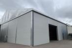 Relocatable Temporary Industrial Buildings With PVC Textile Roof