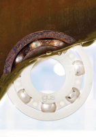 Fixed flange ball bearings