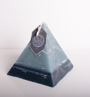 High Burn Time Hoku Zodiac Pyramid Aries Candle For Your Home