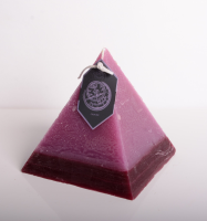 High Burn Time Hoku Zodiac Pyramid Cancer Candle For Your Home