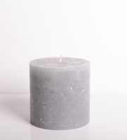 High Burn Time Tutu Pele Large Candle in Light Grey For Your Home