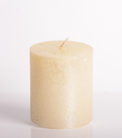 Luxury Malina Candle in Metallic Ivory For Weddings In The UK