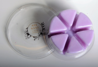 Luxury Vegan Friendly Wax Melt Segment Pot in Lilac Alien For Weddings In The UK