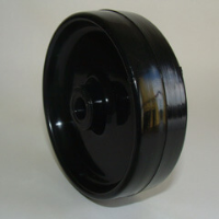 75mm Black Natural Nylon Wheel