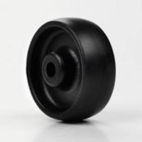 50mm Black Plastic Wheel