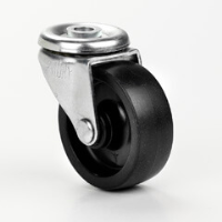 50mm Bolthole Castor with Plastic Wheel