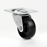 40mm Plate Castor with Plastic Wheel