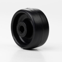 32mm Black Plastic Wheel