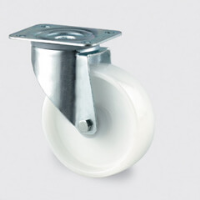 160mm Swivel Plate Castor with Nylon Wheel