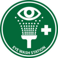 Eye Wash Station Sign - Green