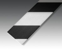 Black/White Permastripe Floor Markings