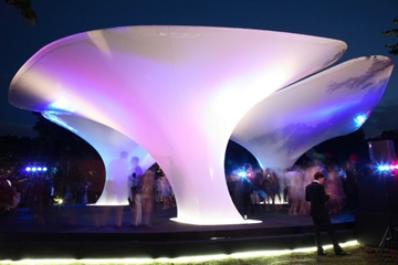 Flexible Tensile Fabric Structures