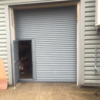 Wicket Gates For Industrial Shutters With A Security Mortice Locking System