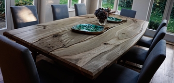 Solid Wood Designer Live Edge Dining Tables