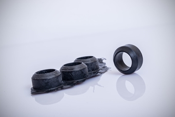 Moulded Rubber Components Deflashing Services