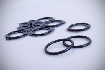 Rubber-Metal Compounds Deburring Services