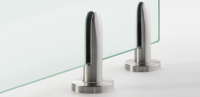 Suppliers of Floor Mount Glass Base Clamps UK