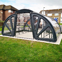 Prefab Canopies, External Shelters & Commercial Bike Storage For Housing Associations In The UK