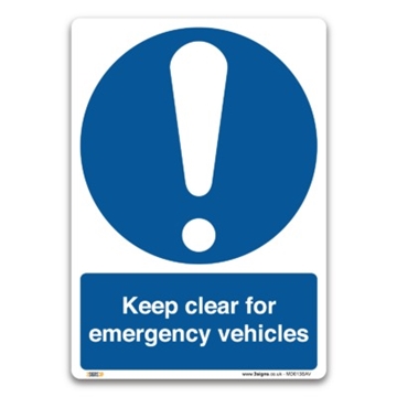 Drive Slowly sign, Health and Safety Mandatory Traffic Signs - Self-adhesive Vinyl