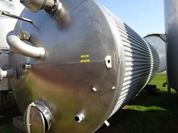 Insulated 304 Stainless Steel Tank with Small Agitator